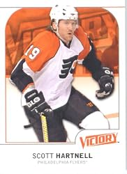 2009 /10 Upper Deck Victory Hockey Card # 146 Scott Hartnell Flyers Mint Condition- Shipped In Protective ScrewDown Display Case!