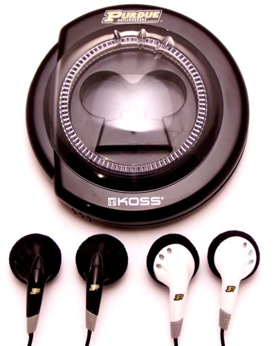 Koss Sportbuds 2 Pack Stereo Earphones with Team Logo Case (Purdue) 51bpyxpk0uL Koss Sportbuds 2 Pack Stereo Earphones with Team Logo Case (Purdue)
