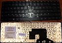 HP Pavilion DV6-3054CA Black Frame Black UK Replacement Laptop Keyboard (KEY325)
