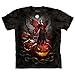 The Mountain Adult 100% Cotton Halloween Fairy Realistic T-Shirt (Black)