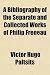 Search : A Bibliography of the Separate and Collected Works of Philip Freneau