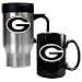 Georgia Bulldogs NCAA Stainless Travel Mug And Ceramic Mug Set by Great American Products
