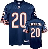 Men`s Chicago Bears #20 Adam Archuleta Team Replica Jersey - 2XL