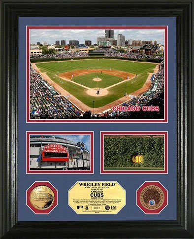MLB Chicago Cubs Wrigley Field Infield Dirt Coin 