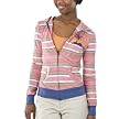 Mossimo Supply Co. Jacket Coral Stripe