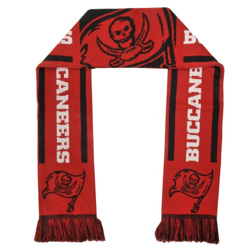 Forever Collectibles NFL Tampa Bay Buccaneers 2011 Team Stripe Scarf