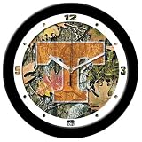 Tennessee Volunteers Suntime 12 Camo Glass Crystal Wall Clock - NCAA College Athletics