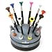 Bergeon NEW Precision Mini 10 Screwdriver Textured Set Rotating Stand Spare Blades 6899 Swiss Made
