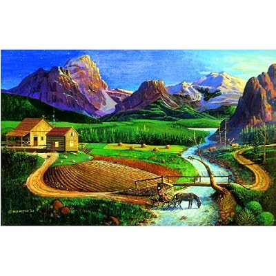 The Country Vet 1000pc Jigsaw Puzzle by Bob Pettes