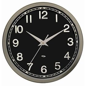 Chaney Instruments 10-Inch Metal Set & Forget Wall Clock