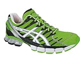 Asics Laufschuhe Dämpfung Gel Kinsei 4 neon green white black (Größe: 44,5)