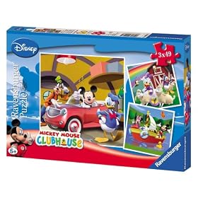 Ravensburger Mickey Mouse Clubhouse 3x49 piece jigsaw puzzle