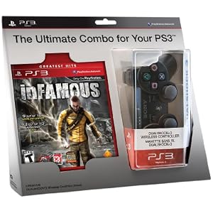 InFamous and DualShock 3 Controller Bundle