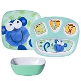 Monkey Melamine Kids Dining Set of 6 Reviews