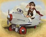 Airplane by David Lindsley poster print,10 in. x 8 in.
