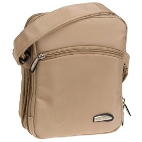 Travelon 3-Compartment Expandable Shoulder Bag