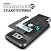 Galaxy S6 Edge Case, Verus [Damda Slide][Dark Silver] - [Wallet Card Slot][Heavy Duty Protection] For Samsung Galaxy S6 Edge