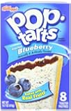 Pop-Tarts, Frosted Blueberry, 8-Count Tarts 14.7 ounces (Pack of 12)