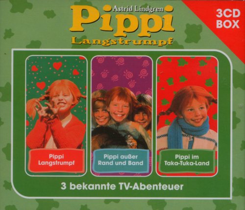 Pippi Langstrumpf, H�rspielbox, 3 Audio-CDs