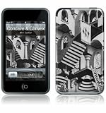 iPod Touch 1st Gen Skin Concave and Convex by MC Escher GelaSkin Adhesive Cover