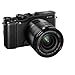 Fujifilm X-M1 Compact System 16MP Digital Camera Kit with 16-50mm Lens and 3-Inch LCD Screen (Black)