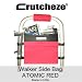 Crutcheze Atomic Red Walker Bag