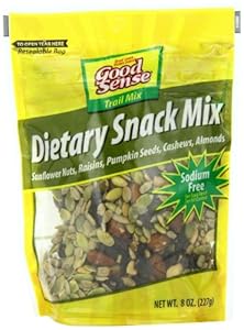 Good Sense Trail Mix, Dietary Snack Mix, 8-Ounce Bags (Pack of 12)