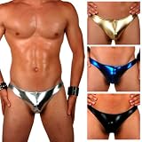 Mens New Liquid Metallic Thong Swimsuit Gary Majdell Sport