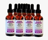 Advanced Strength Homeopathic HCG Weight Loss Formula with Amino Acids and Vitamin B6 & B12 + Diet (1) Large 2oz