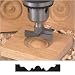 ROSETTE CUTTER-1"DIA.W/HEX SHANK