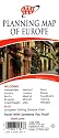 AAA Planning Map of Europe: Including Amsterdam, Athens, Berlin, Brussels, Copenhagen, Helsinki, London, Madrid, Munich, Oslo, Paris, Rome, Stockholm, Vienna, Warsaw: Plus European Driving Distance Chart: International Series 2007 (03788651847, 2007-170107)