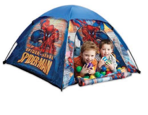 Ball, Bounce & Sport Spiderman Ball Pit Tent with 24 BP Balls