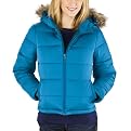 Merona&reg; Women's Short Hooded Puffer Jacket - Teal