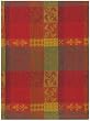 100% Cotton Jacquard Fleur De Lis Dishtowel 18" X 28" Set / 6
