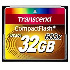 Transcend Ultimate 600x 32GB CompactFlash (CF) Speicherkarte (bis 90MB/s, Quad-Channel)
