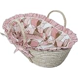 Cocoa Pink Doll Moses Basket