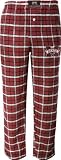 Mississippi State Bulldogs Crossover Flannel Pants