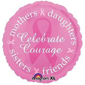 Click here to buy 18 Foil Breast Cancer Awareness Balloon Great Message For Breast Cancer Walk by Balloon.