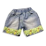 Banana Split by Hannah Banana - Infant Girls Denim Shorts, Denim Blue