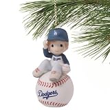 Precious Moments Los Angeles Dodgers Baseball Boy Ornament