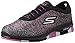 Skechers Performance Women's Go Flex - Ability Walking Shoe,Black/Hot Pink,8.5 M US