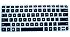 CaseBuy Soft Silicone Gel Keyboard Protector Skin Cover for HP Spectre x360 2-in-1 13.3" Touch-Screen Laptop US Laptop(if your "enter" key looks like "7", our skin can't fit)(Transparent-Black)