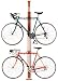 Sports Solutions Floor-to-Ceiling bike rack, red oak