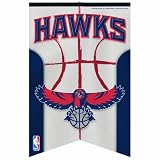 NBA Atlanta Hawks Premium Felt Banner 17-by-26