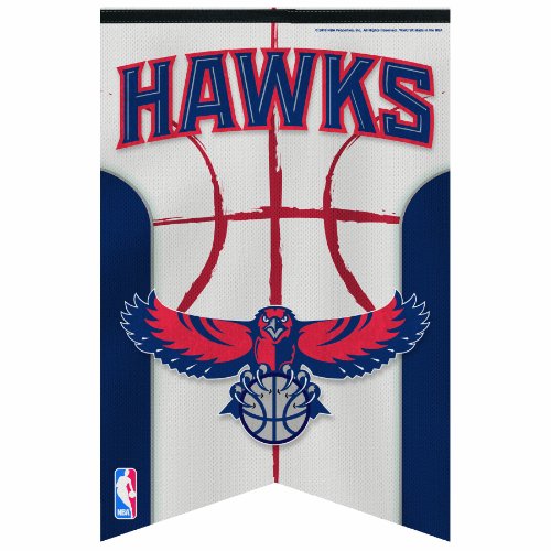 NBA Atlanta Hawks Premium Felt Banner 17-by-26