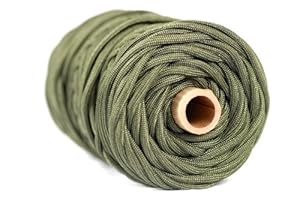 TOUGH-GRID 750lb Camo Green Paracord / Parachute Cord - This Is The Genuine 