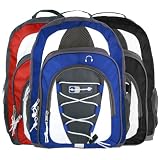 16 inch Express Organizer Outdoor Bungee Daypack Backpack Schoolbook Bag
