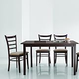 IMAGE OF Baxton Studio Keitaro Dark Brown 5 Piece Modern Dining Set