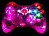 Xbox 360 Modded Controller (Rapid Fire Mod) COD BLACK OPS MW2 Pink LEDs