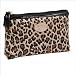 Janet Reger Small Cosmetic Purse Bag in Leopard Print Fabric £12.95